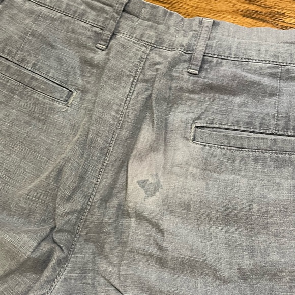 Apolis Chambray Short in Gray - Picture 4 of 5